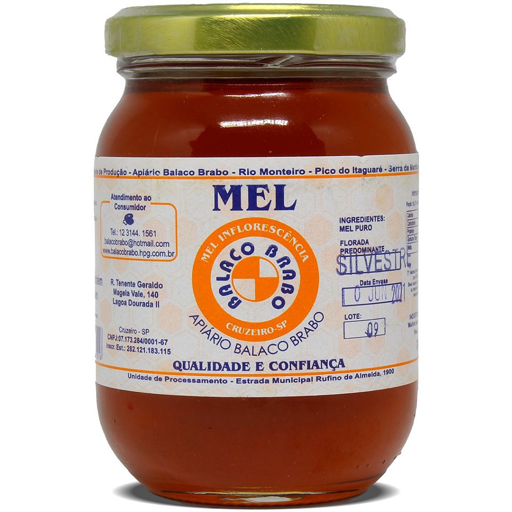 15446391789-b94955d252.jpg Mel Silvestre Balaco Brabo 340g - Imagem 1