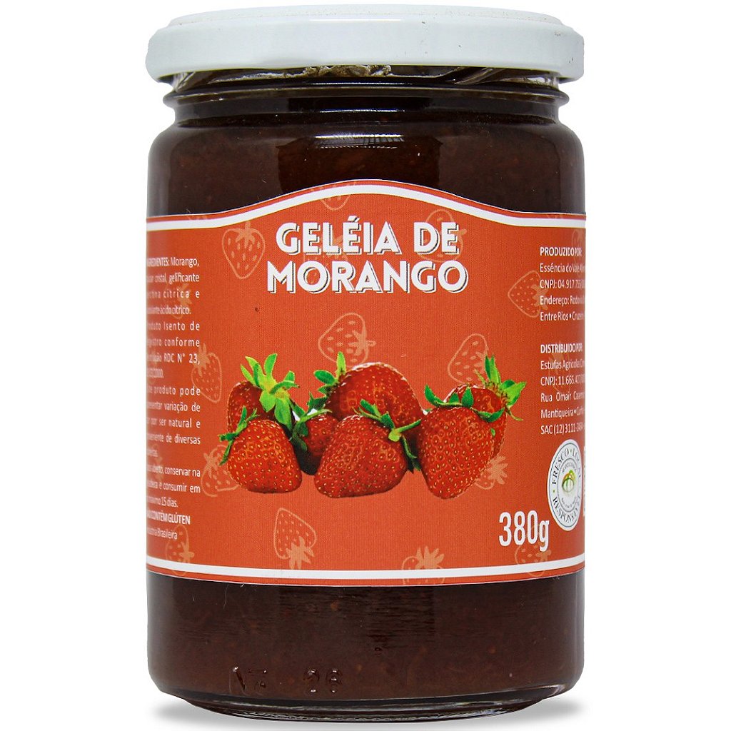 15446391858-592adf922c.jpg Geleia de Morango A La Fraçaise Horticunha Gourmet 380g - Imagem 1