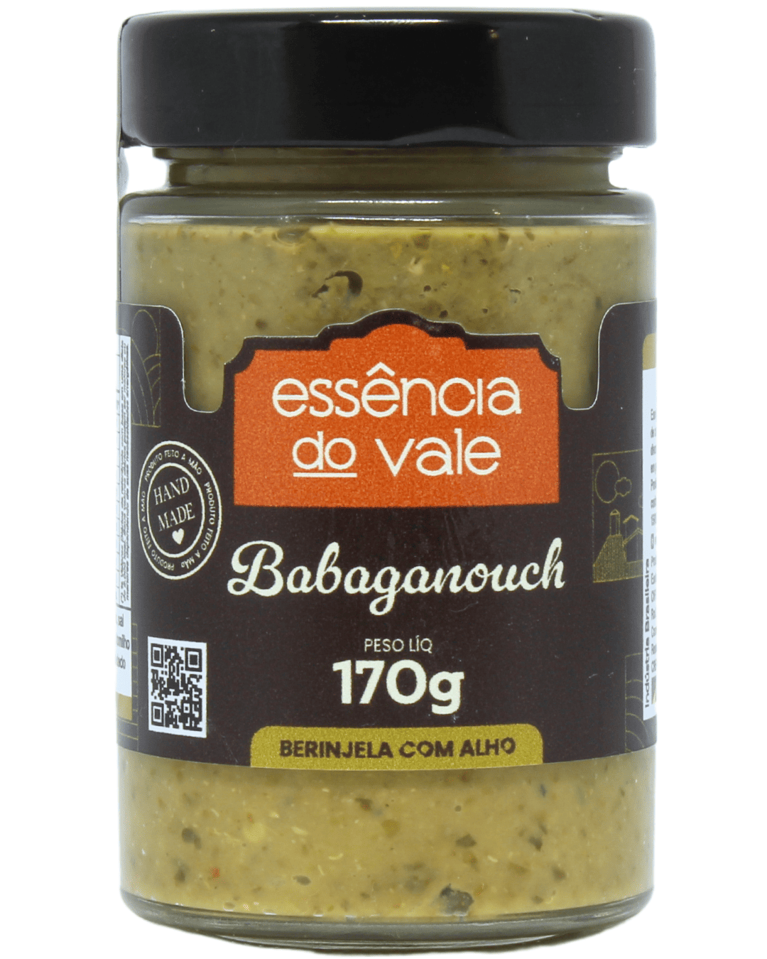 15488716370-babaganouch-fundo-branco.png Babaganouch da Essência do Vale 170g - Imagem 1