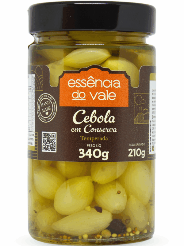 Cebola em Conserva Essência do Vale 340g