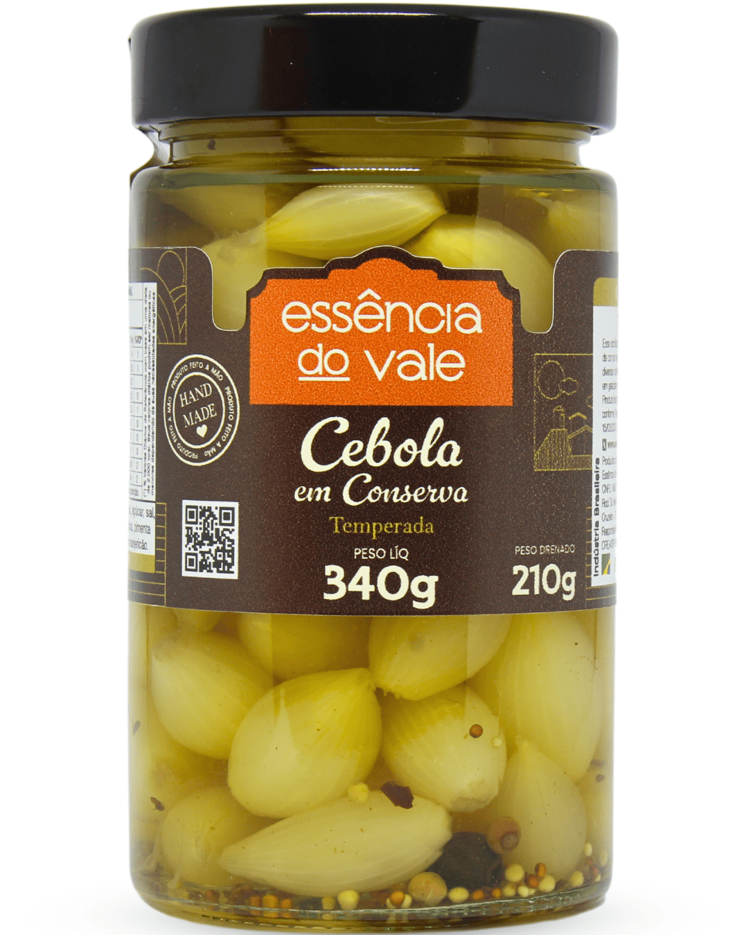 15488897202-cebola-em-conserva-9fundo-branco.png Cebola em Conserva Essência do Vale 340g - Imagem 1