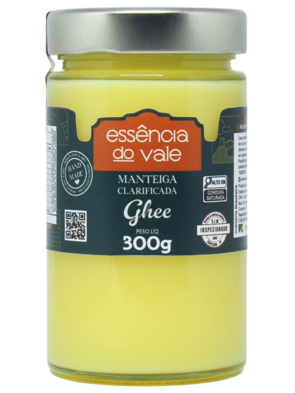 Manteiga Ghee 300g Tradicional Clarificada