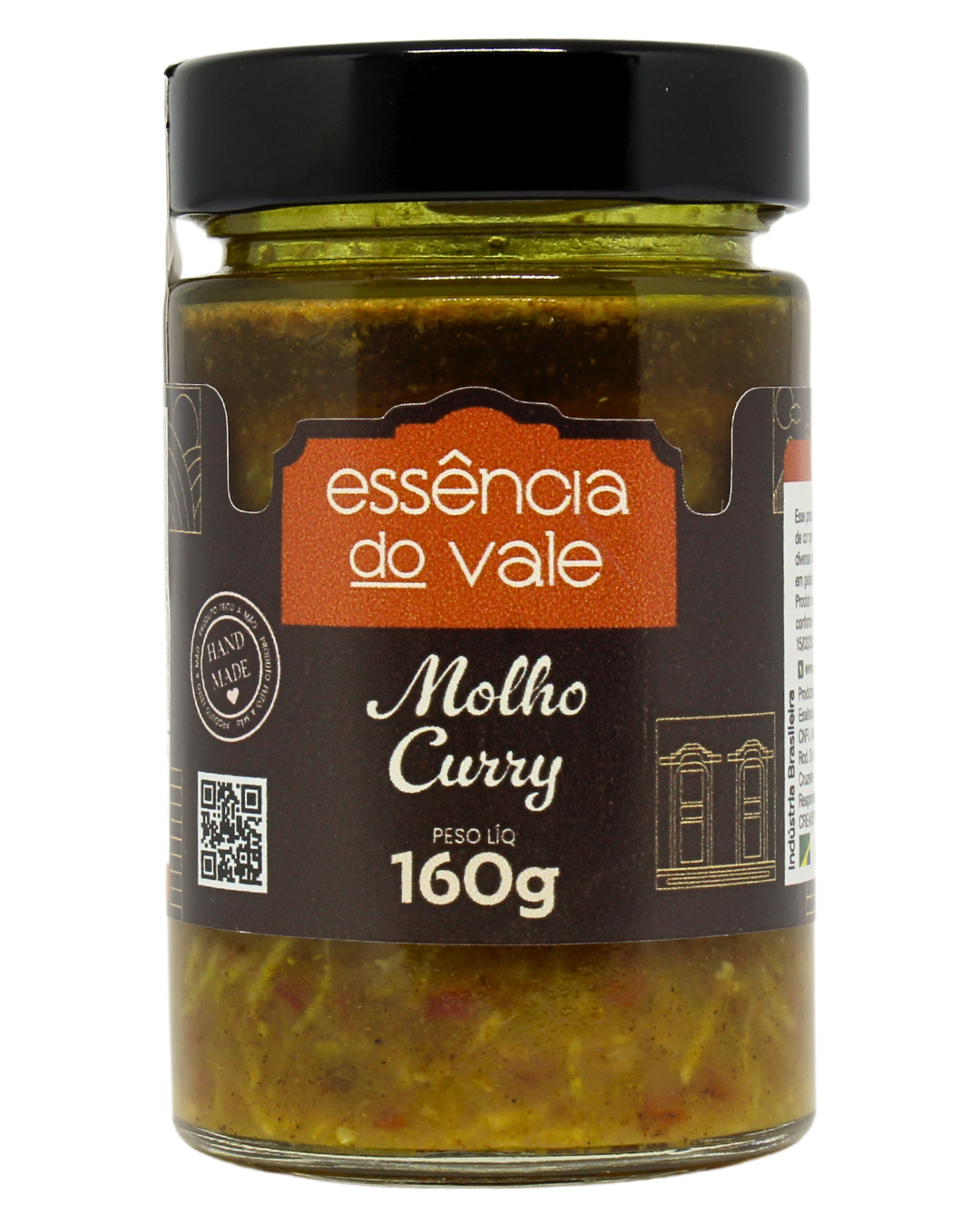 15491987400-molho-curry-fundo-branco.png Molho Curry da Essência do Vale 170g - Imagem 1