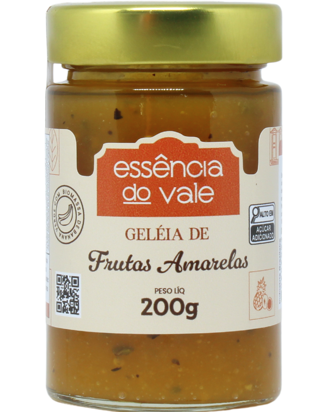 15492428990-geleia-de-frutas-amarelas-fundo-branco.png Geleia de Frutas Amarelas 200g - Imagem 1