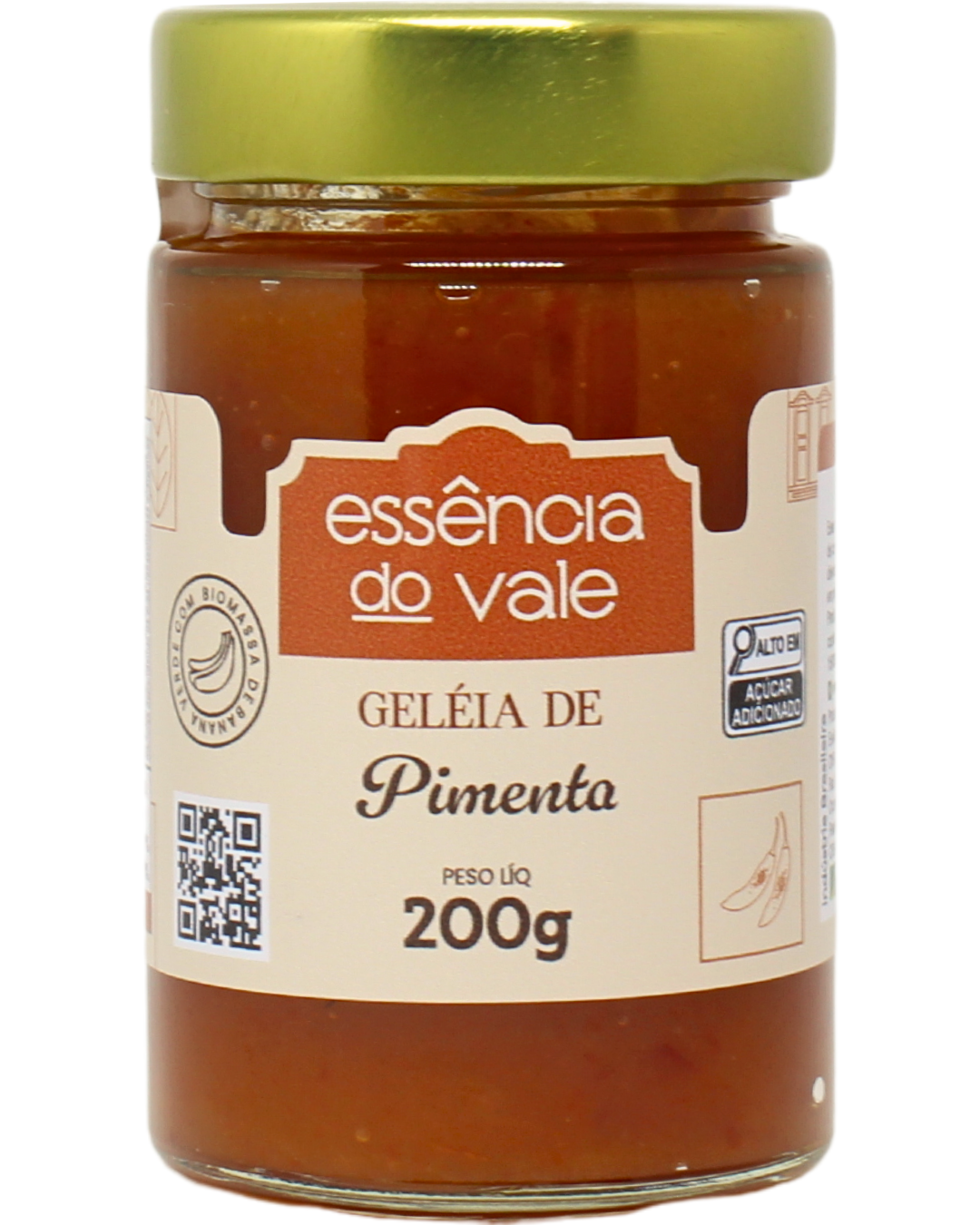15492485894-geleia-de-pimenta-fundo-branco.png Geleia de Pimenta da Essência do Vale 200g - Imagem 1