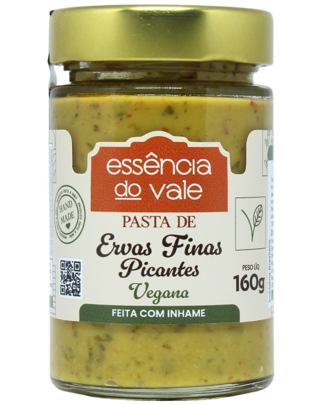 15492526152-pasta-de-ervas-finas-picantes-vegana-fundo-branco.png Pasta Vegana Picante com Ervas Essência do Vale 160g - Imagem 1