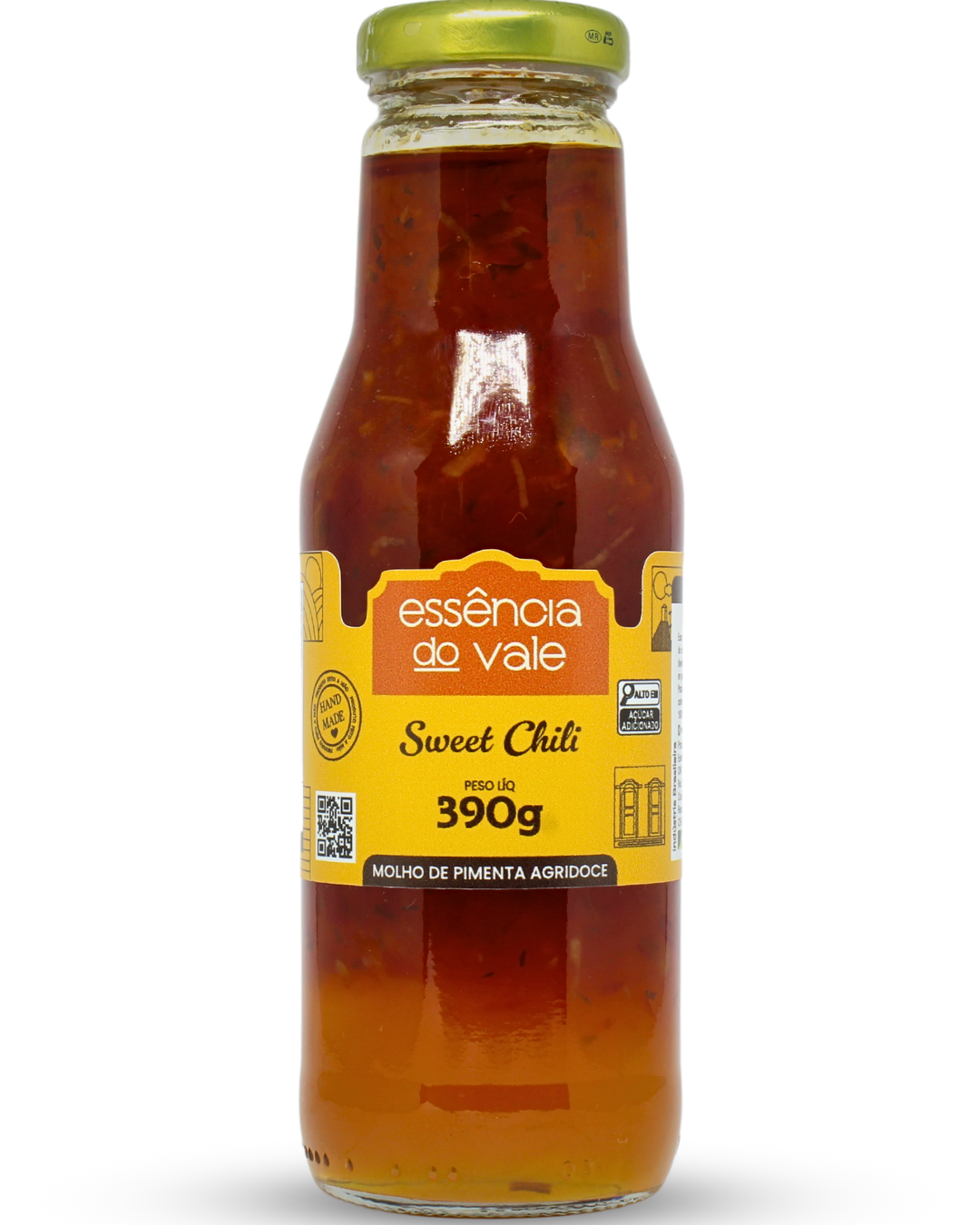 15492713001-sweet-chili-fundo-branco.png Sweet Chili | Molho de Pimenta da Essência do Vale 390g - Imagem 1
