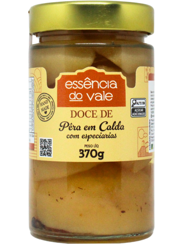 Edição Limitada Pêra em Calda da Essência do Vale 370g