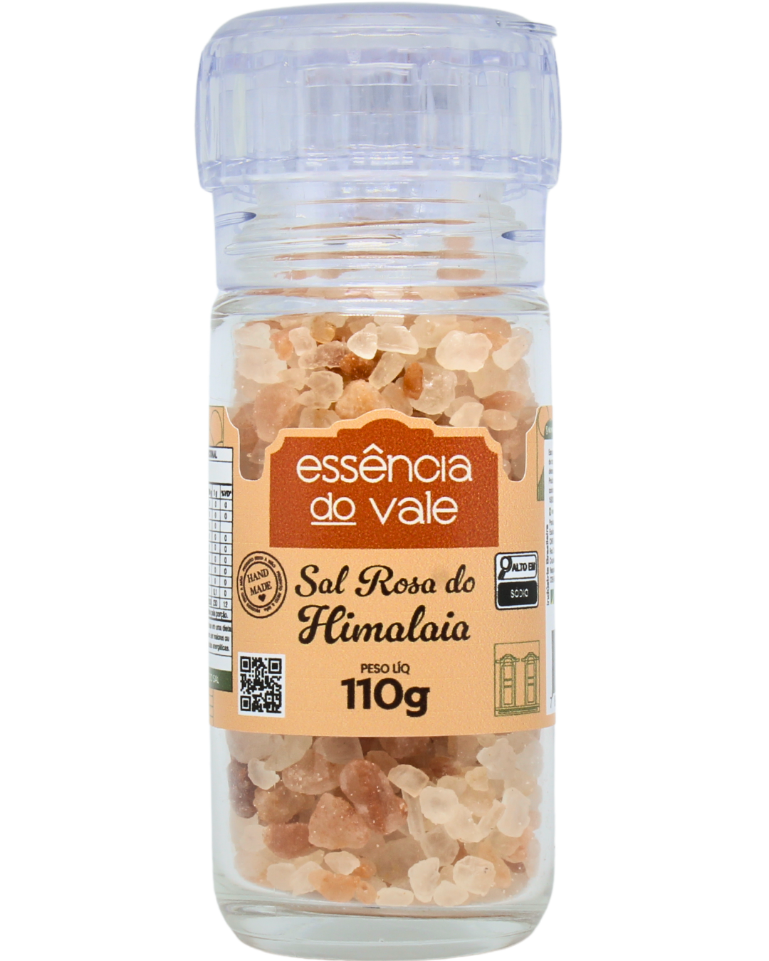 15492756494-sal-rosa-do-himalaia-fundo-branco.png Sal Rosa do Himalaia da Essência do Vale 110g - Imagem 1