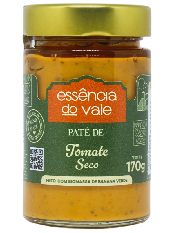 Patê de Tomate Seco Vegano Essência do Vale 170g
