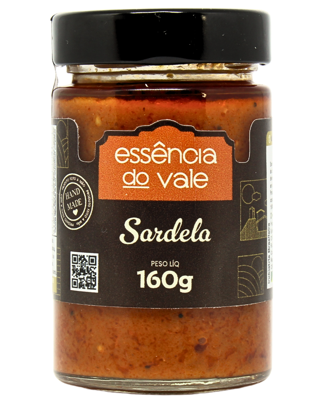 15493026403-sardela-fundo-branco.png Sardela da Essência do Vale 160g - Imagem 1