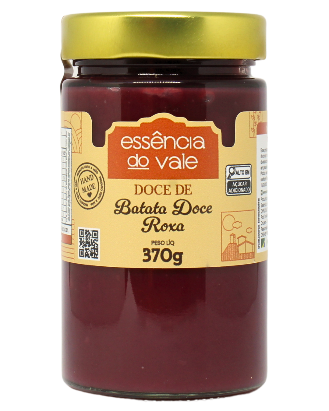 15493039802-doce-de-batata-roxa-fundo-branco.png Edição Limitada Doce de Batata Doce Roxa 370g - Imagem 1