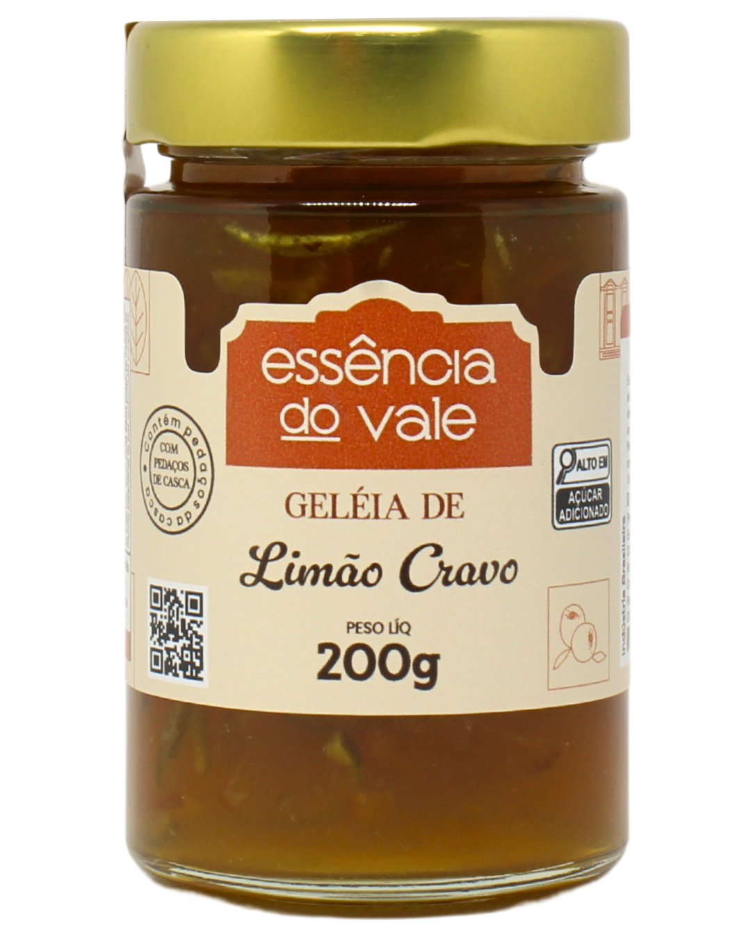 15493041892-geleia-de-limao-cravo-fundo-branco.png Edição Limitada Geleia de Limão Cravo 200g - Imagem 1