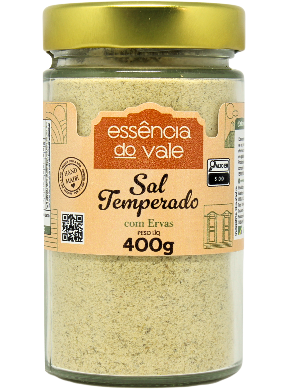 15493249161-sal-temperado-fundo-branco.png Sal Temperado com Ervas Essência do Vale 400g - Imagem 1
