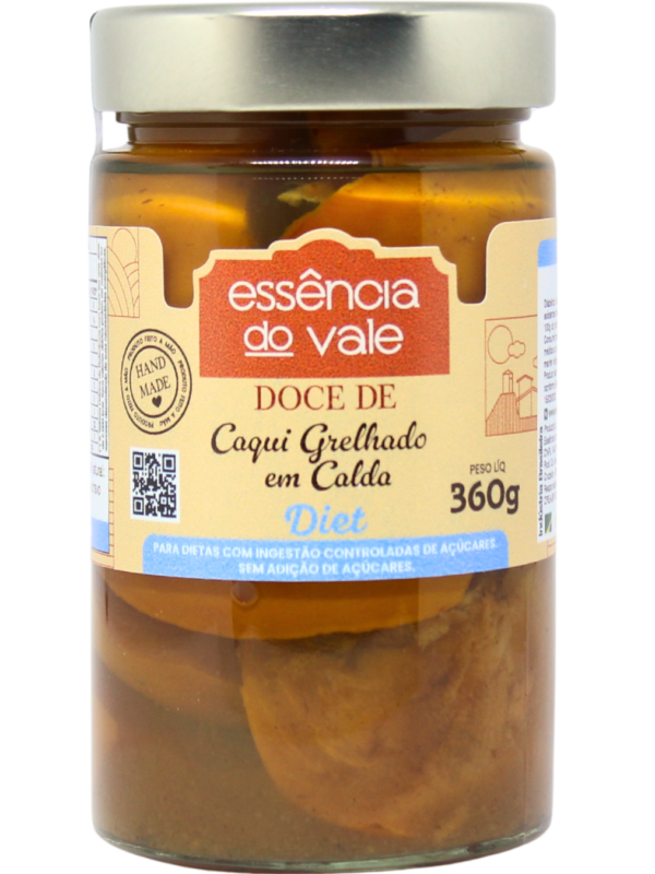 Edição Limitada Caqui Grelhado em Calda Sem Açúcar 370g