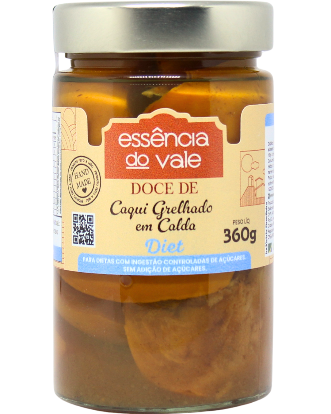 15493402699-caqui-grelhado-em-calda-diet.png Edição Limitada Caqui Grelhado em Calda Sem Açúcar 370g - Imagem 1