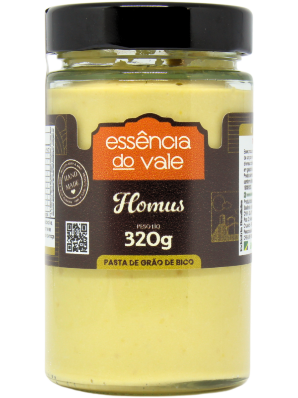 Homus Pasta de Grão de Bico da Essência do Vale 320g