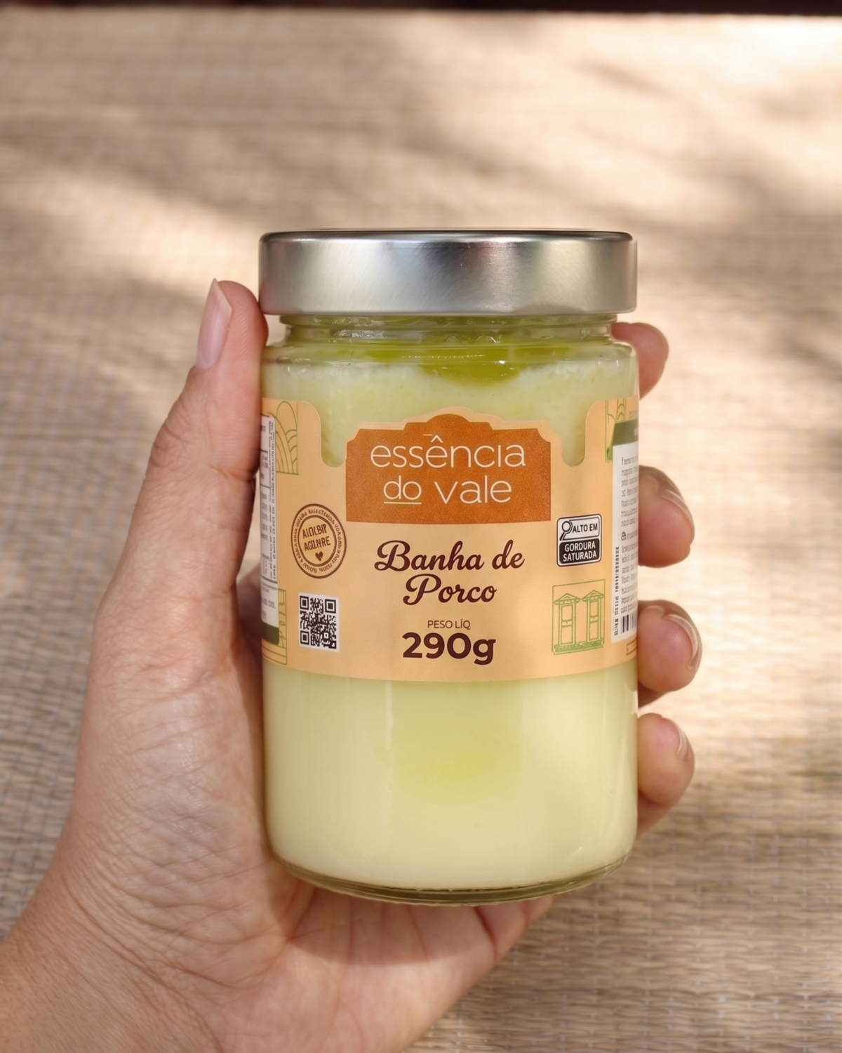 Banha de Porco Essência do Vale 290g - Imagem 4