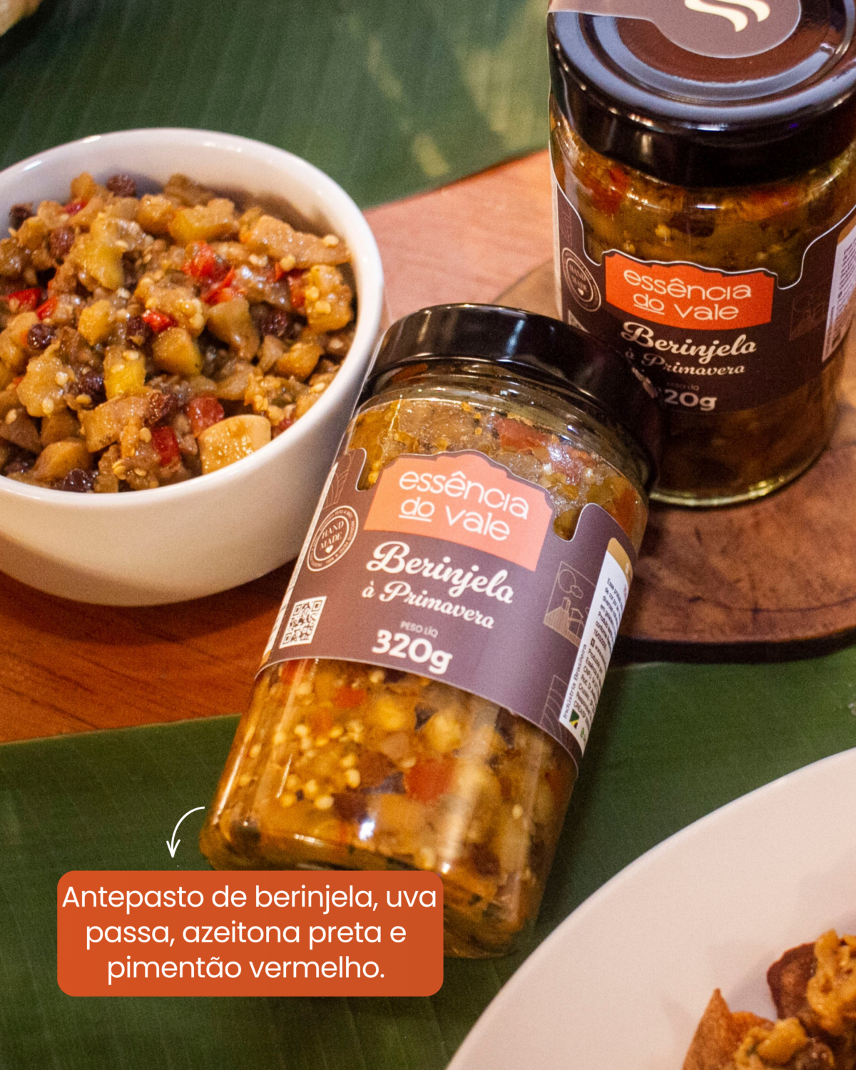 Berinjela à Primavera Essência do Vale 320g - Imagem 2