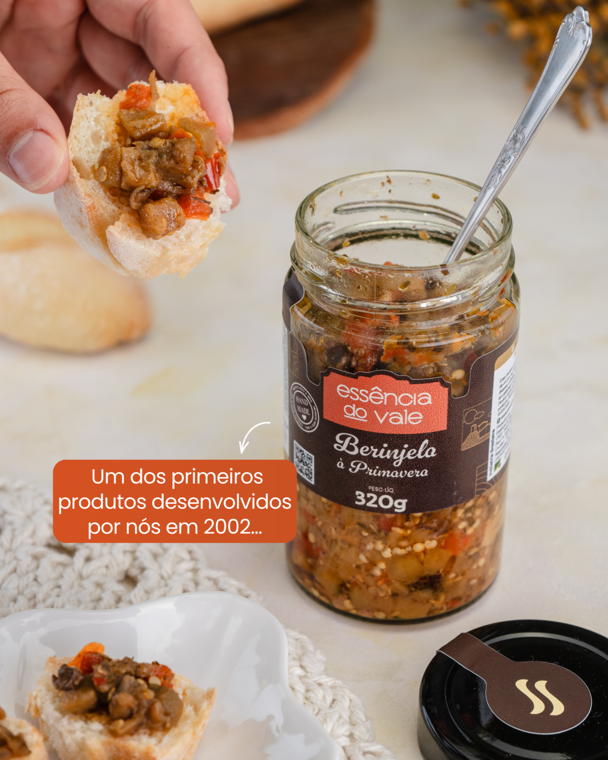 Berinjela à Primavera Essência do Vale 320g - Imagem 4