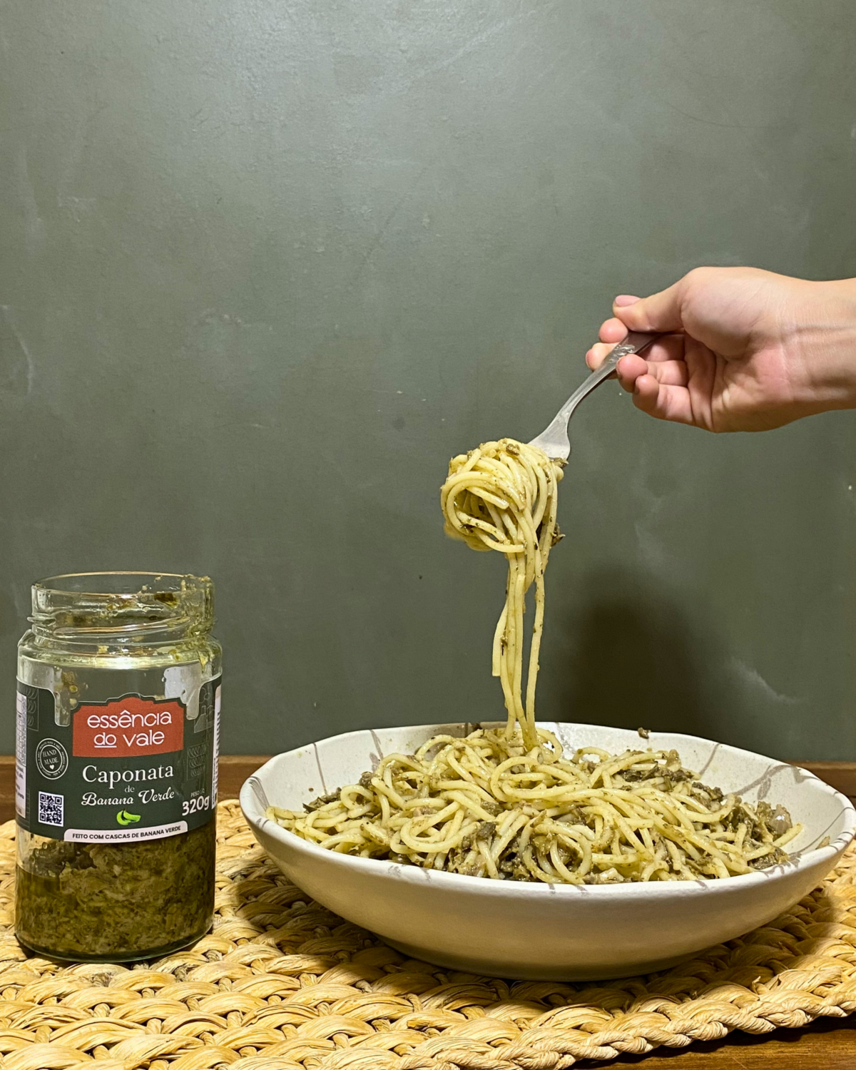 Caponata de Banana Verde Essência do Vale 320g - Imagem 3