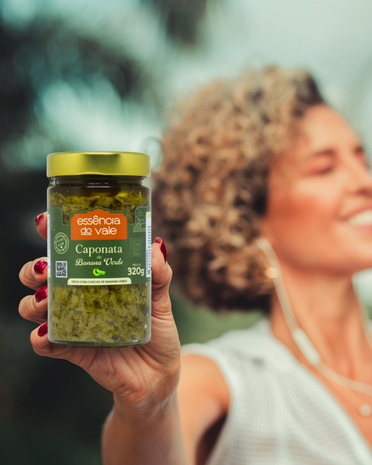 Caponata de Banana Verde Essência do Vale 320g - Imagem 2