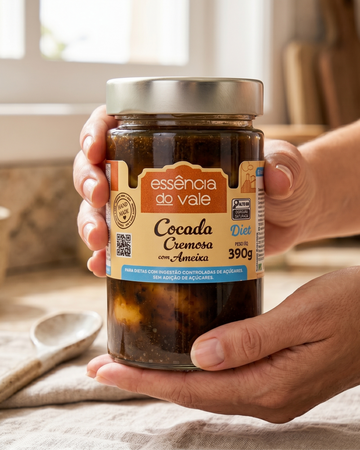 Cocada Cremosa com Ameixa Diet Sem Adição de Açúcar 390g - Imagem 2
