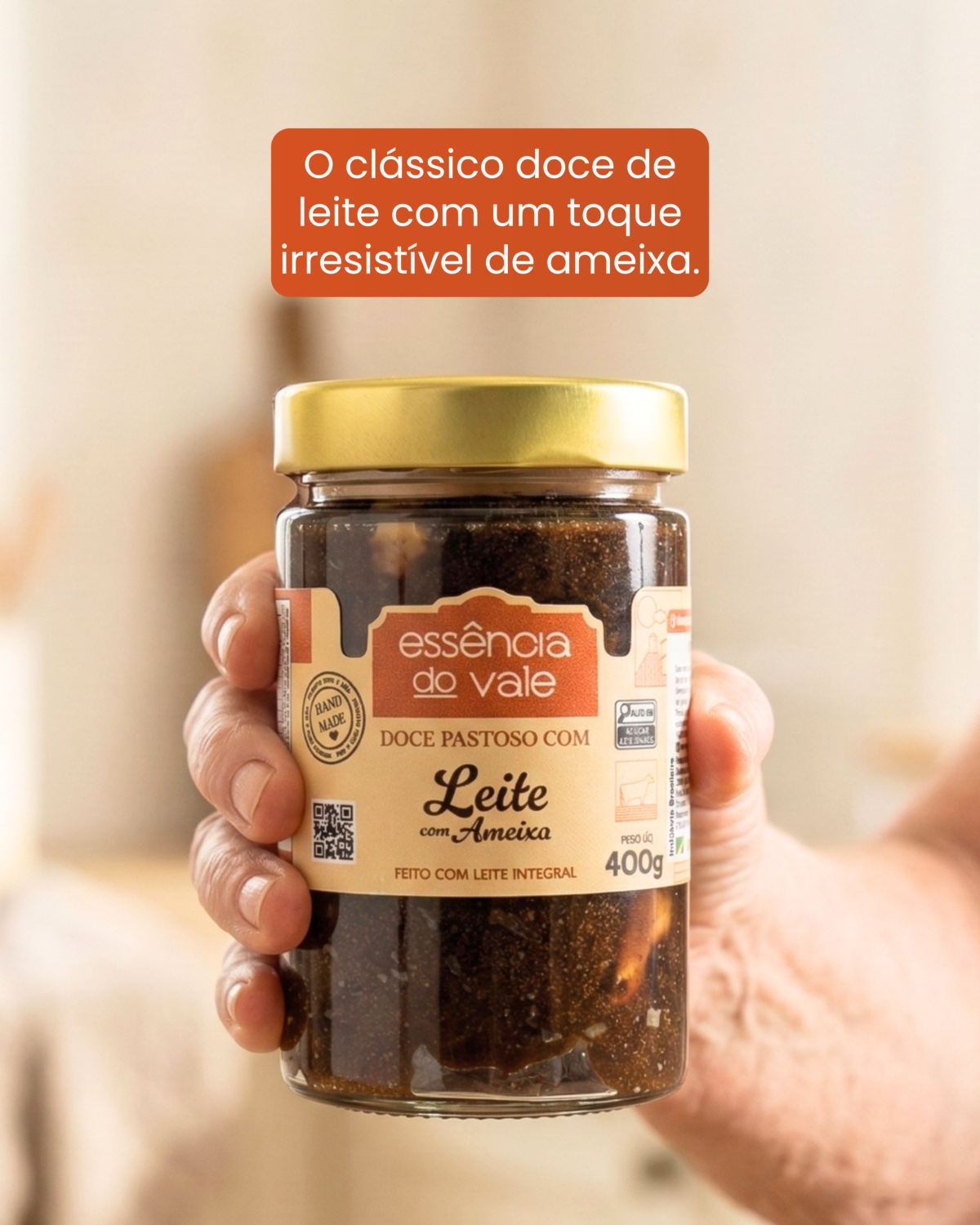 Doce Pastoso de Leite com Ameixa Essência do Vale 400g - Imagem 3