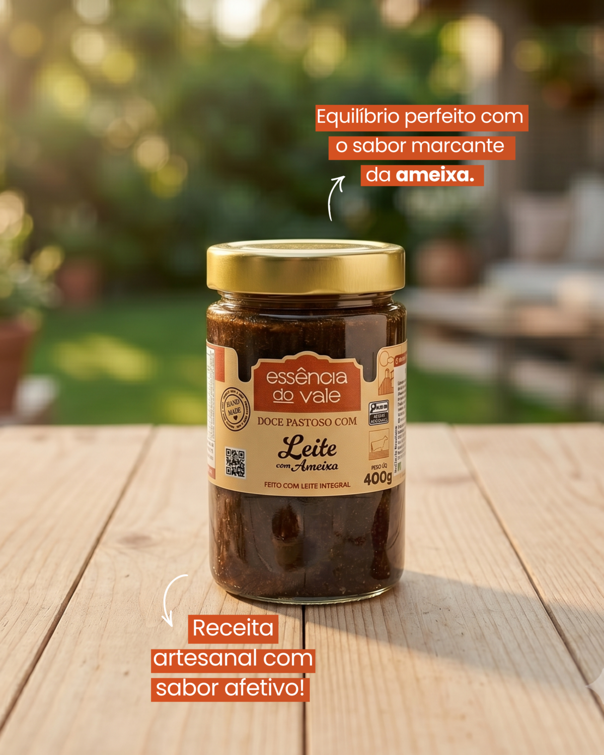 Doce Pastoso de Leite com Ameixa Essência do Vale 400g - Imagem 2