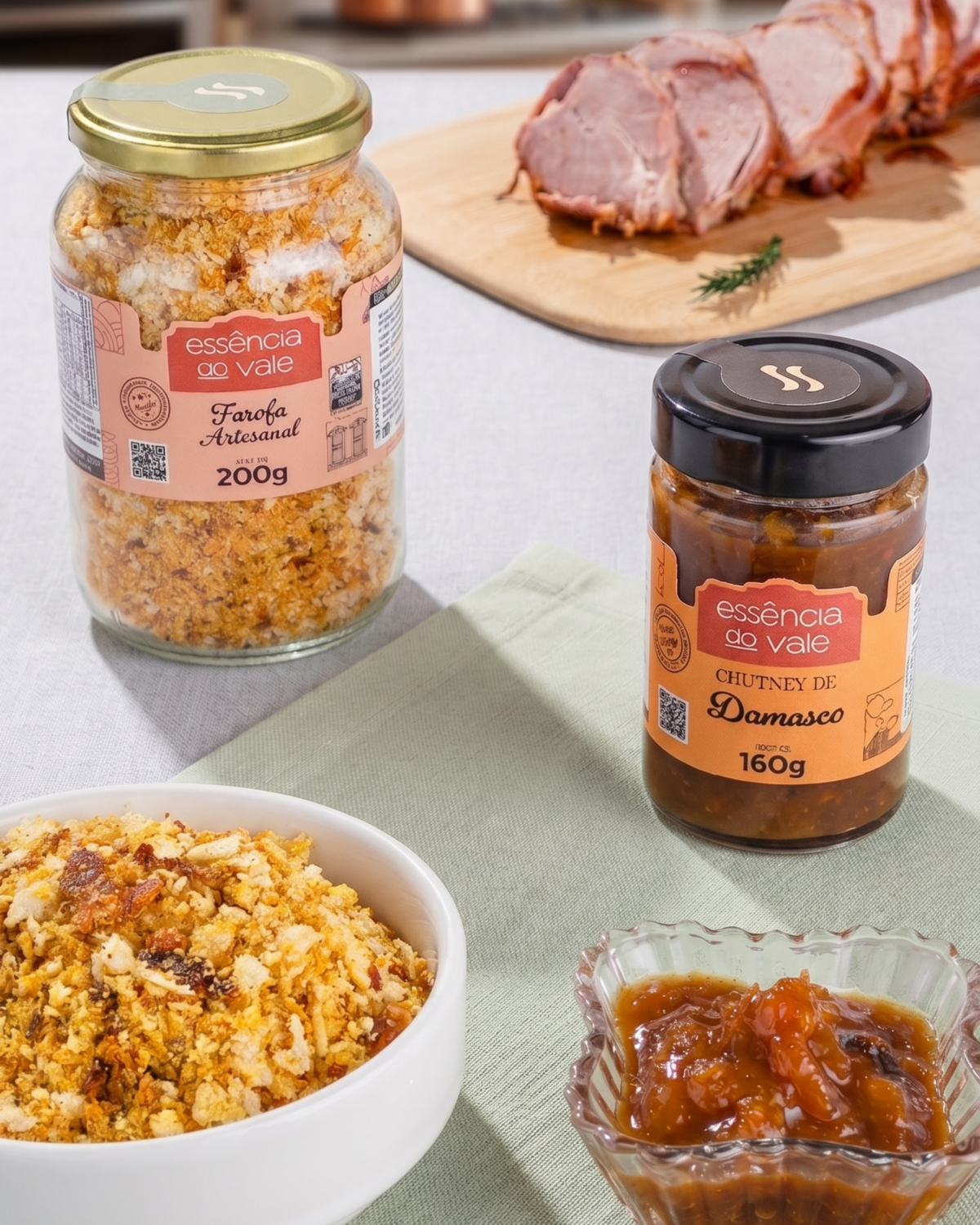 Farofa Artesanal com Bacon da Essência do Vale 200g - Imagem 3