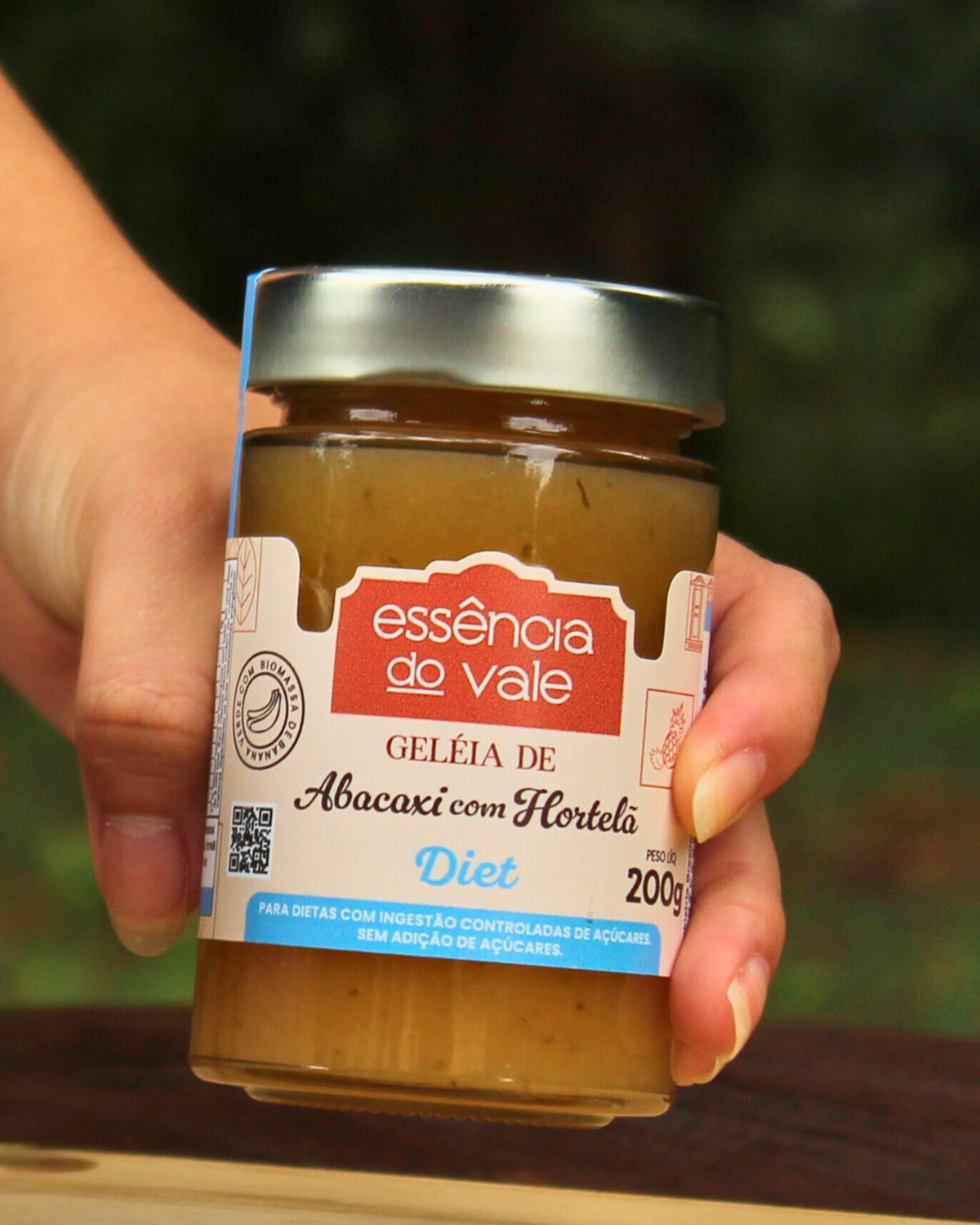 Geleia de Abacaxi com Hortelã Diet Sem Adição de Açúcar 200g - Imagem 3