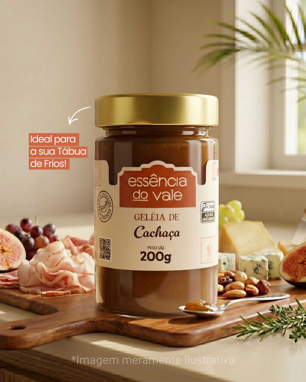 Geleia de Cachaça Essência do Vale 200g - Imagem 2