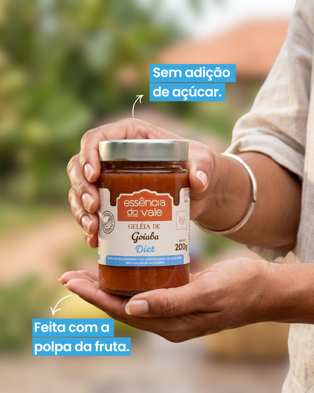 Geleia de Goiaba Diet Sem Adição de Açúcar 200g - Imagem 3