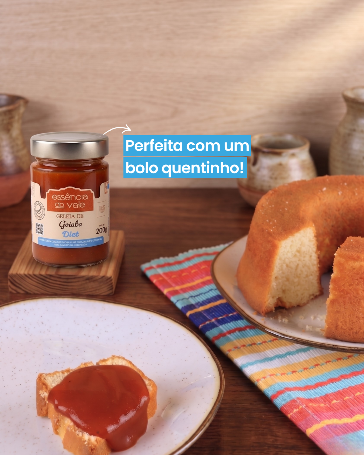 Geleia de Goiaba Diet Sem Adição de Açúcar 200g - Imagem 2