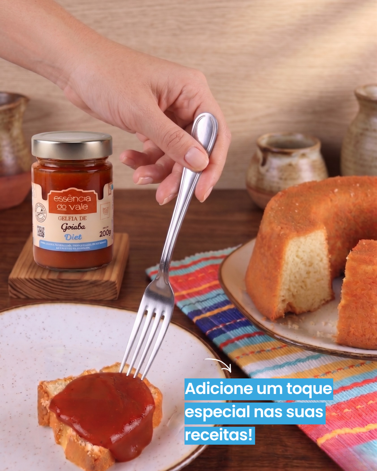 Geleia de Goiaba Diet Sem Adição de Açúcar 200g - Imagem 4