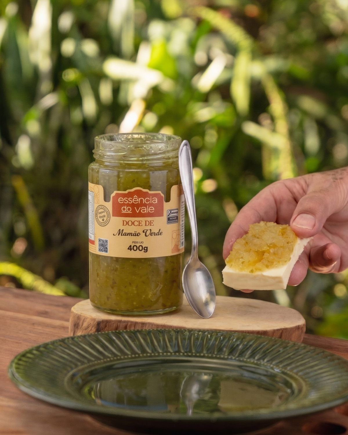 Doce de Mamão Verde da Essência do Vale 400g - Imagem 3