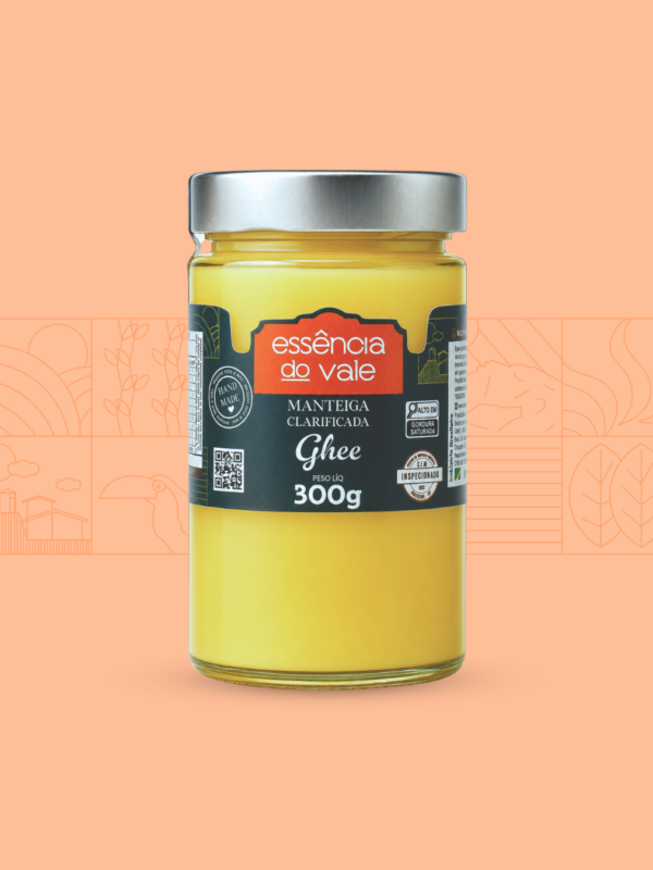 Manteiga Ghee 300g Tradicional Clarificada