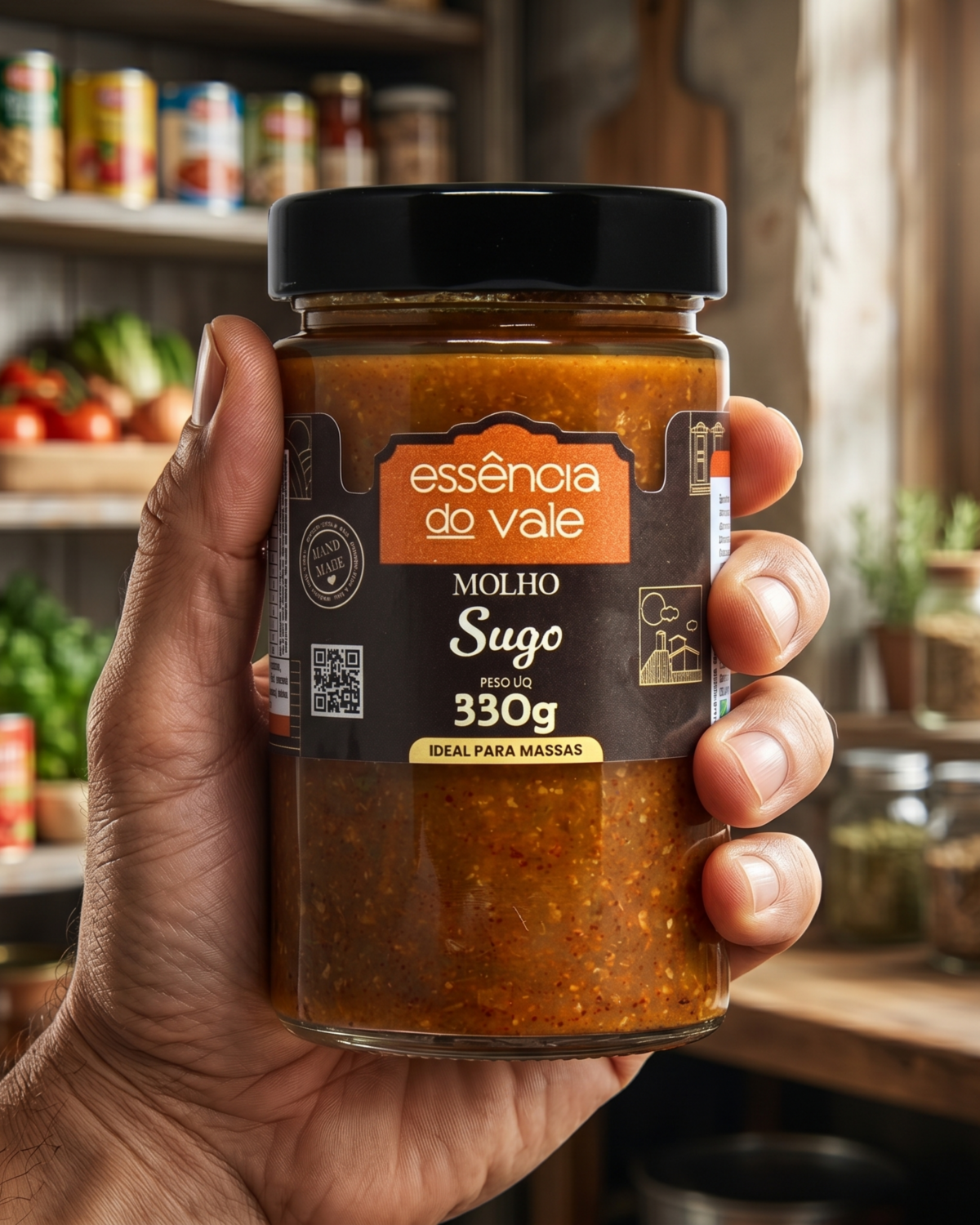Molho ao Sugo da Essência do Vale 330g - Imagem 4