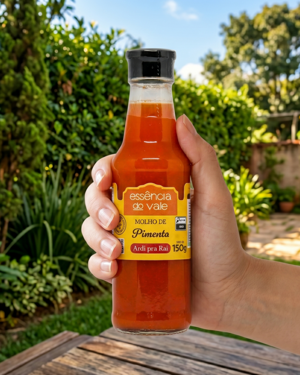 Molho de Pimenta Ardi pra Raio Essência do Vale 150ml - Imagem 2