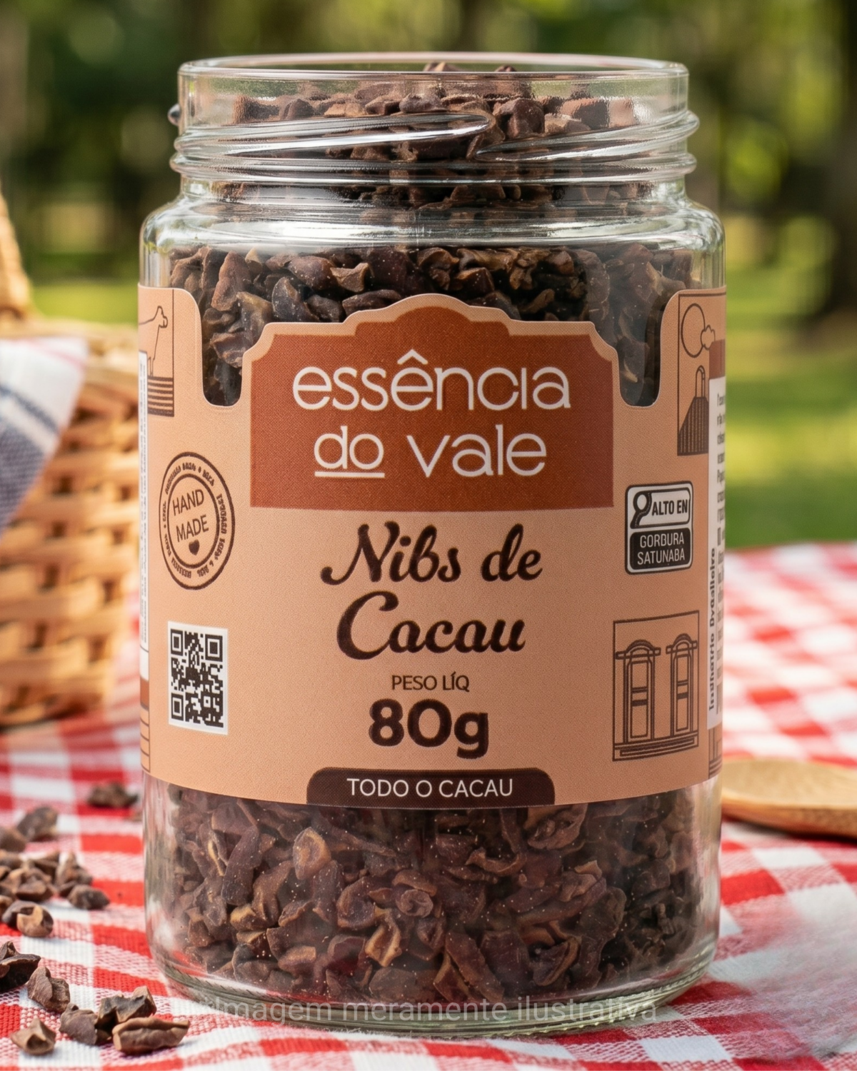 Nibs de Cacau 100% Cacau 80g - Imagem 2