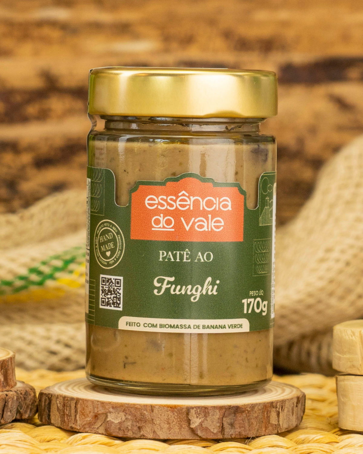 Patê ao Funghi Essência do Vale 170g - Imagem 4