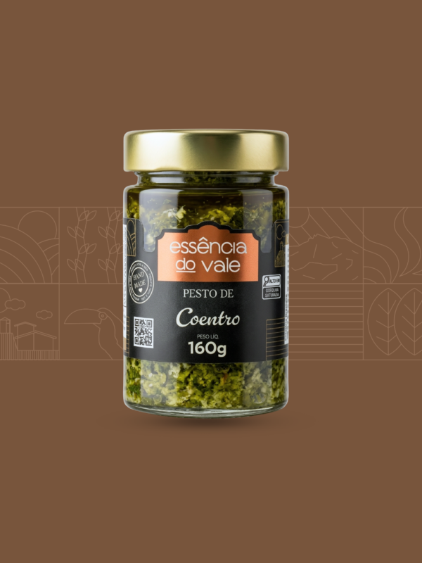 Pesto de Coentro Essência do Vale 160g