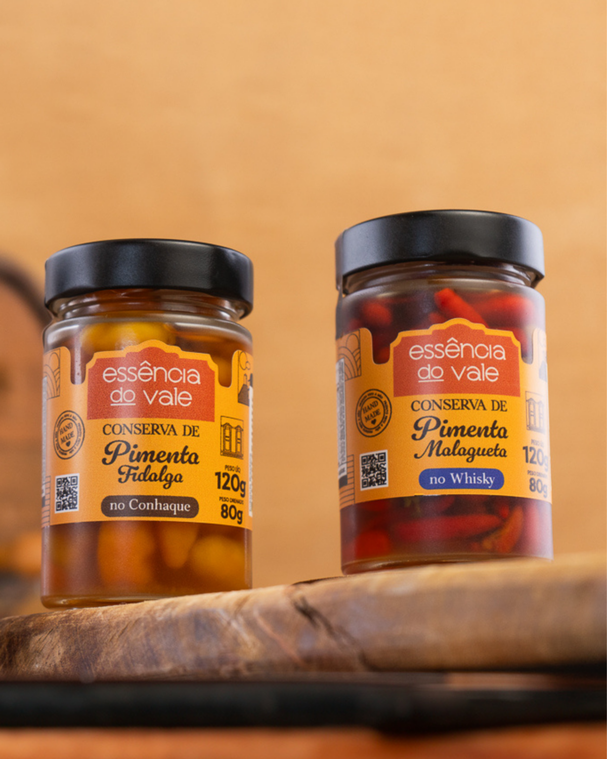 Pimenta no Whisky em Conserva Essência do Vale 120g - Imagem 3