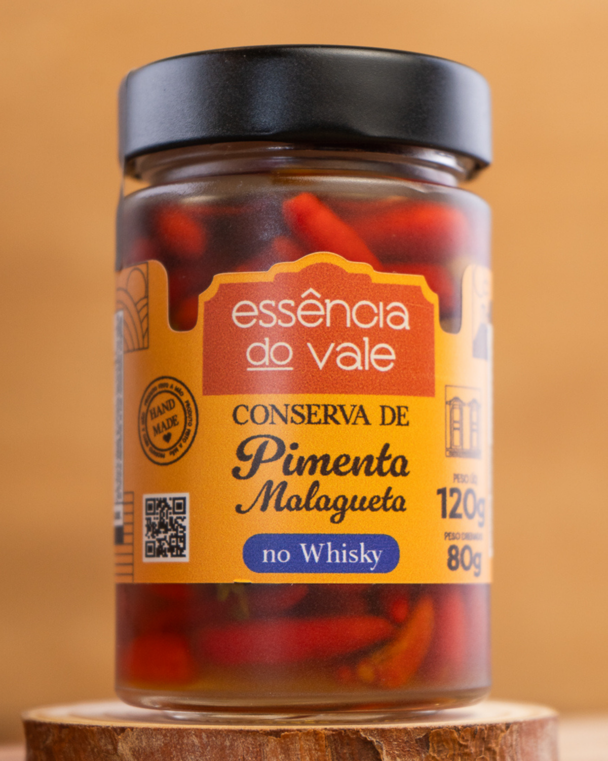 Pimenta no Whisky em Conserva Essência do Vale 120g - Imagem 2