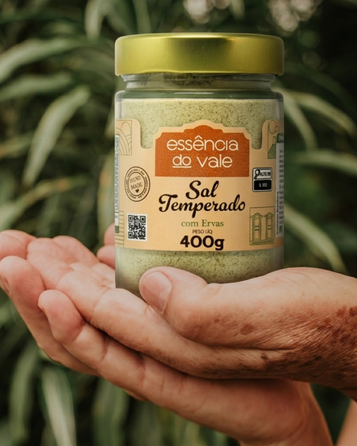 Sal Temperado com Ervas Essência do Vale 400g - Imagem 2