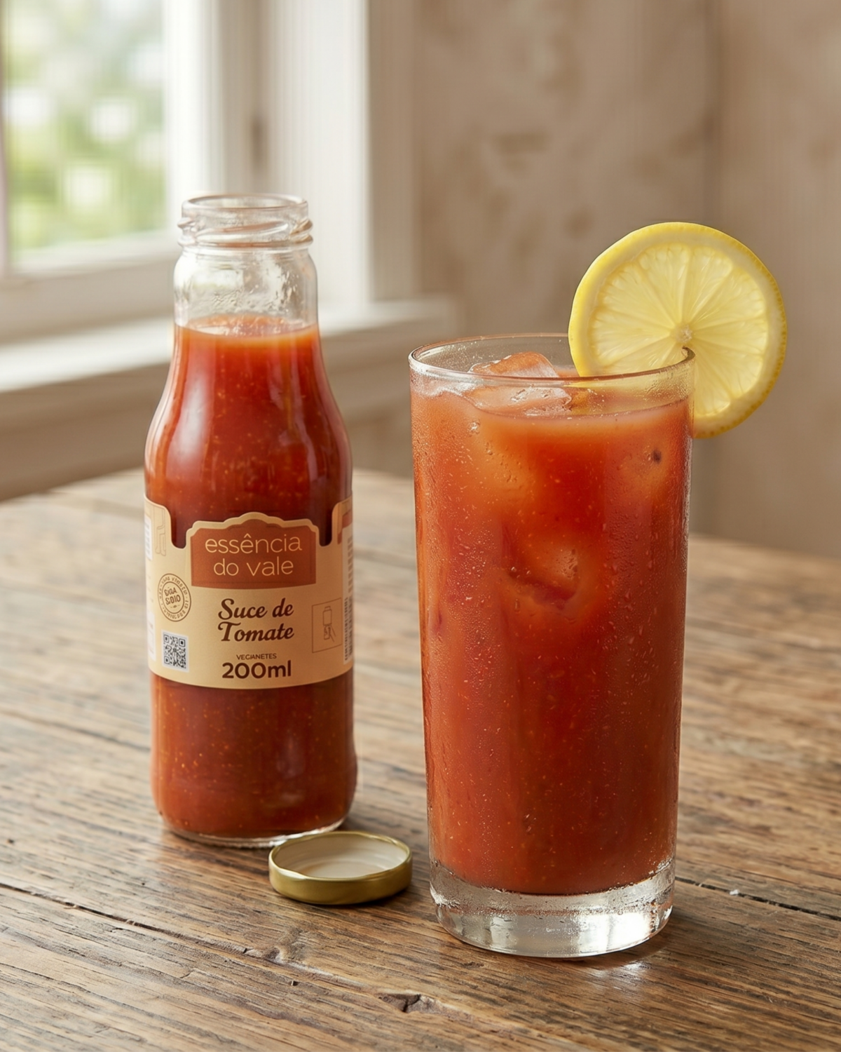 Suco de Tomate Integral da Essência do Vale 300g - Imagem 2