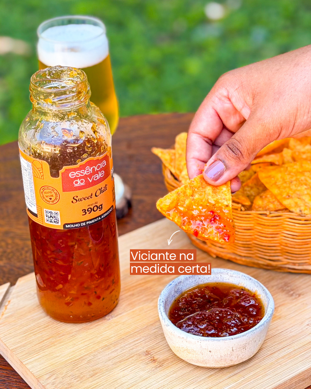 Sweet Chili | Molho de Pimenta da Essência do Vale 390g - Imagem 4