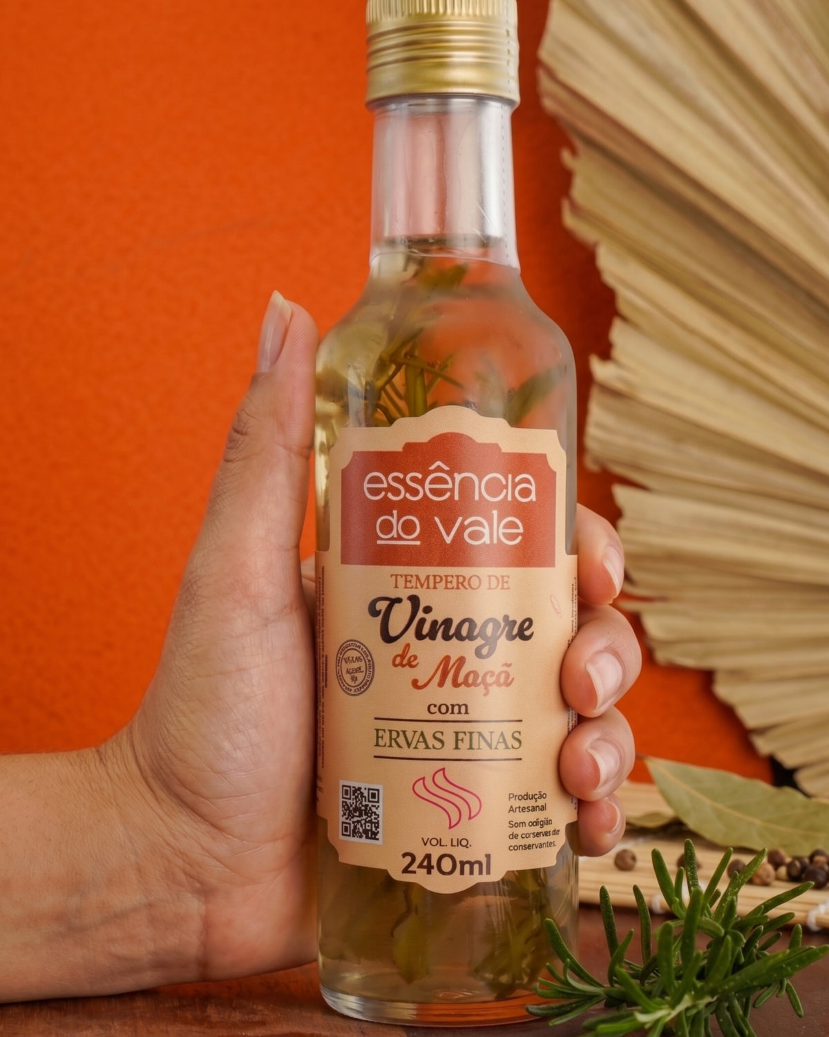 Vinagre Aromatizado com Ervas Finas 240ml - Imagem 2