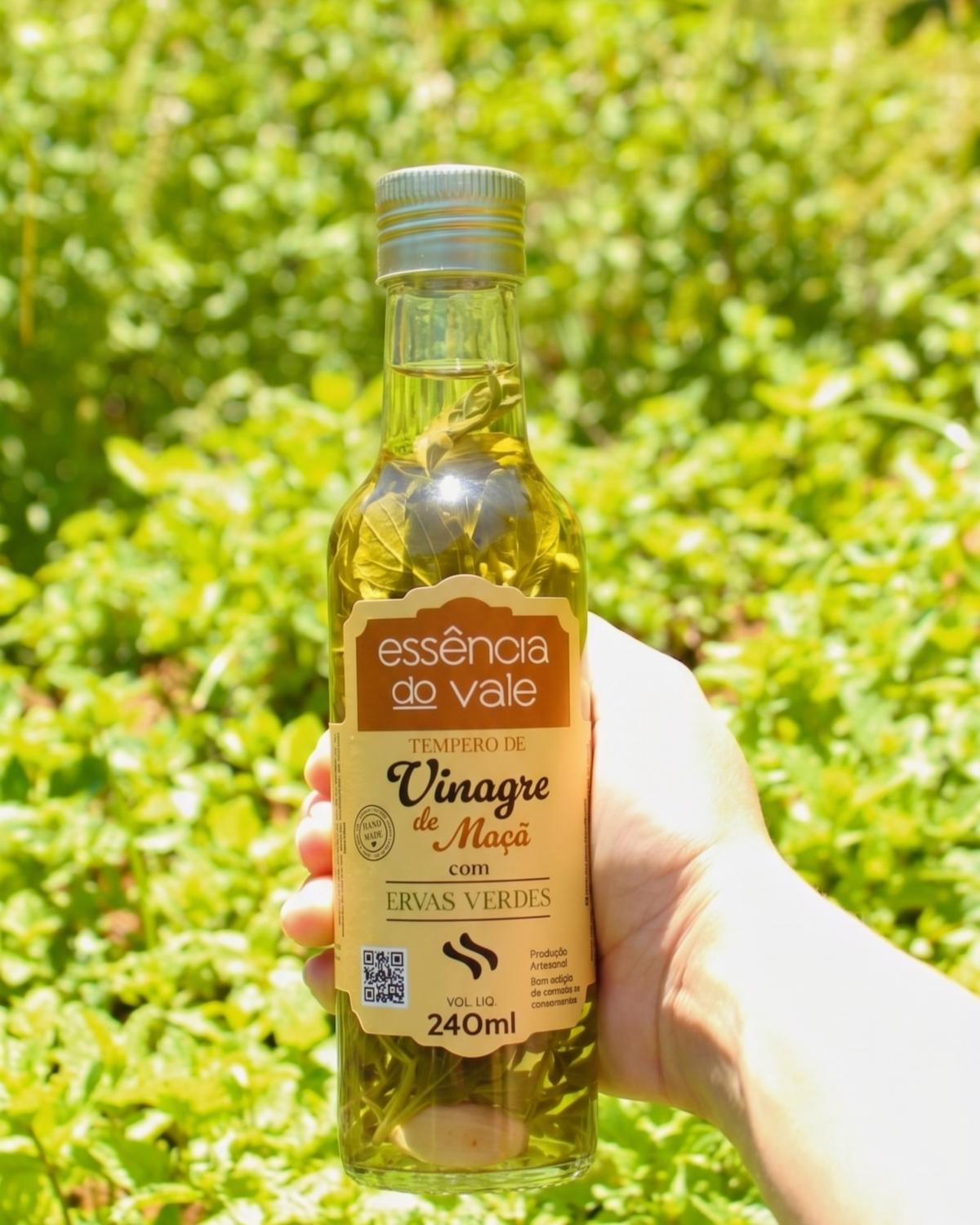 Vinagre Aromatizado com Ervas Verdes 240ml - Imagem 2