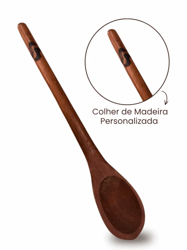 Brinde Mini Colher de Madeira